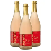 Palio - Rosenblüte Secco 3x 0,75l-Fruchtiger Perlwein-Prämiert aus Deutschland