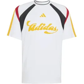 adidas M TIRO NP TEE Weiß/Schwarz/Power Rot 2/Gold M