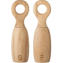Bloomingville - Martim Salz- und Pfeffermühle, natur (2er- Set)