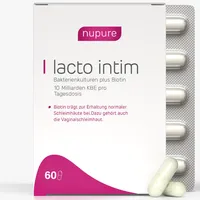 AixSwiss B.V. Lacto Intim Milchsäurebakterien+Biotin Kapseln 60 St.