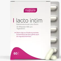 AixSwiss B.V. Lacto Intim Milchsäurebakterien+Biotin Kapseln 60 St.