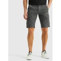 PME Legend Cargoshorts PME LEGEND "NORDROP CARGO SHORTS STRETCH TWILL", Herren, Gr. 33, N-Gr, turbulence, Twill, Obermaterial: 98% Baumwolle, 2% Elasthan, unifarben, regular fit kniefrei, Hosen, Sommerhose