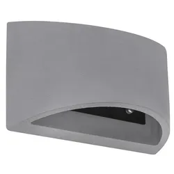 Wandleuchte, UP & DOWN, Beton, grau, H 12 cm