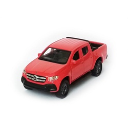 Welly Modellauto MERCEDES BENZ X-Class Modellauto Metall Modell Auto Spielzeugauto Kinder Geschenk 16 (Rot) rot