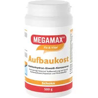 MEGAMAX Aufbaukost Schoko Pulver 500 g