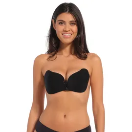 Magic Bodyfashion Klebe-BH MAGIC BODYFASHION "Va-Va-Voom Bra", Damen, Gr. Cup D, schwarz, Obermaterial: 85% Polyamid, 15% Elasthan, BHs Klebe-BH, vorn mit Schnürung