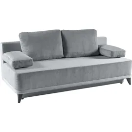 werk2 Schlafsofa »Rosso Breite 204, Liegefläche 140/200cm. aktueller Cord Materialmix« 2-Sitzer Sofa und Schlafcouch mit Federkern & Bettkasten WERK2