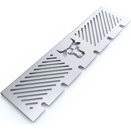 tuning-art Warmhalterost 485 Edelstahl silber