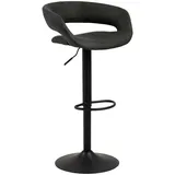 Actona Barhocker Grace 54 x 83-104 x 49 cm Grau