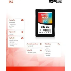 Silicon Power Slim S55 240 GB 2,5"