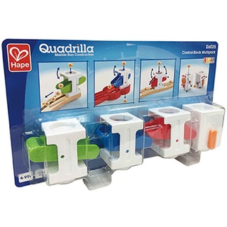 HaPe E6025 - Steuerblock Set, Quadrilla Kugelbahnzubehör, bunt