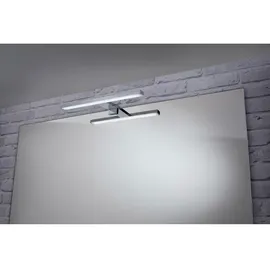 Fackelmann LED-Aufsatzleuchte 5,6 W 5000 K Silber 30 cm