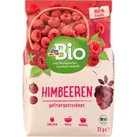 Trockenfrüchte, Himbeeren gefriergetrocknet