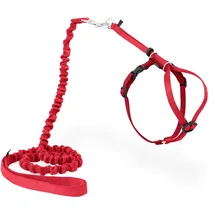 PetSafe Easy Walk Katzengeschirr, Rot, S,