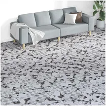 vidaXL Bodenplanken 18 pcs Grau 5,26 M2