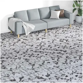vidaXL Bodenplanken 18 pcs Grau 5,26 M2