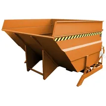 Bauer Kippbehälter Leder 400 orange