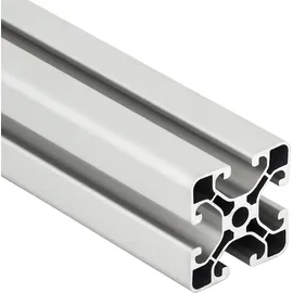 SCHMIDT systemprofile 8 Stück 2000mm Aluminium Profil 40x40mm Nut 8 Strebenprofil eloxiert 4040 Aluprofil Konstruktionsprofil 2m