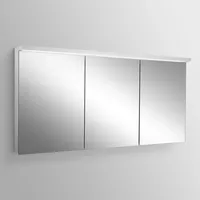 Schneider Spiegelschrank, 3 Türen, 188.180.02.50, ALU1 180/3/GT/TW