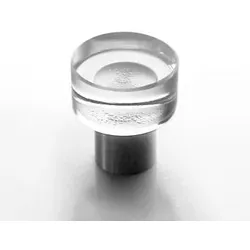 Design Möbelknopf 25mm, kristall klar