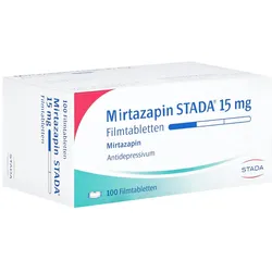 Mirtazapin Stada 15 mg Filmtabletten 100 St