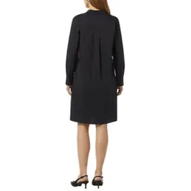 Comma, Kleid Blusenkleid Blau 36