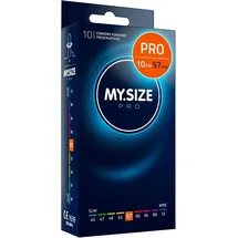 MY.SIZE PRO Kondome - Klar - 57 mm,