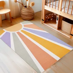 Kinderteppich AYYILDIZ TEPPICHE "PLAY 2020", bunt (multi), B:160cm H:8mm L:230cm, Polyamid, Teppiche, rutschhemend, allergikerfreundlich, lichtecht