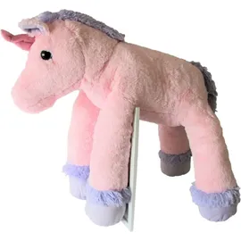 Geschenkestadl XXL Einhorn Rosa Plüschtier 110 cm riesen groß Kuscheltier