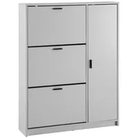 KADIMA DESIGN Schuhschrank 90x120x24 cm Schuhkipper Geschlossen, Schuhkommode |