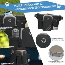 petsation Joggingleine mit Bauchgurt & Rückdämpfer