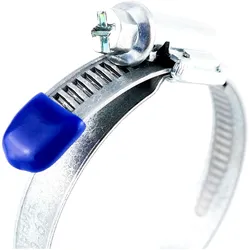 Schutzkappe PVC blau für NORMA Schlauchschellen, Bandbreite:9 mm