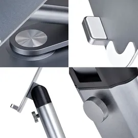 Startech StarTech.com Notebook-Ständer - 360° swivel, telescopic height adjustment