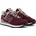 burgundy/white 36,5