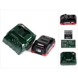 Metabo Akku Basis Set 18V mit 1x Akku LiHD 4,0Ah ( 625367000 ) + Ladegerät ASC 55 627044000 ) Folgemodell vom ASC 30-36