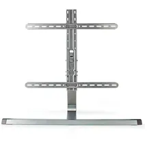Nedis TV-Ständer 37-75" 343 x 733 x 34,3 cm Grau/Aluminium