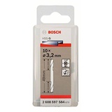 Bosch Professional HSS-G Doppelendbohrer 3.2x11x49mm, 10er-Pack (2608597584)