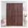 vidaXL Verdunkelungsvorhang mit Haken Samt Antik-Rosa 290 x 245 cm