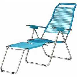 jan kurtz Spaghetti Armlehnsessel 60 x 48 x 110 cm Blau