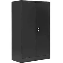 Lüllmann Aktenschrank 80,0 x 38,3 x 120,0 cm schwarz