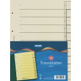 Stylex Ordner-Trennblätter, DIN A4, 10 Stück