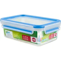 Emsa Frischhaltedose rechteckig blau 19,7 x 13,6 cm 1 l