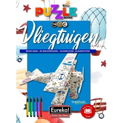 Eureka! !!!  3D Puzzle Books Vliegtuigen (Dutch) = German 470052 French 470102