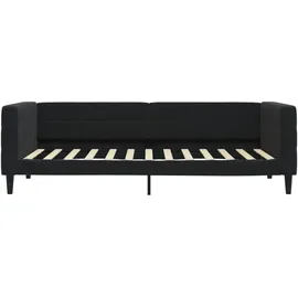 vidaXL Tagesbett 90 x 200 cm schwarz