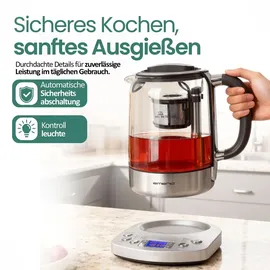 EMERIO WK-122248 Schwarz/Silber 1,7 l