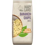 Maryland Bananenchips 500g Vorratspackung – Getrocknete und geröstete Bananen-Chips – Fruchtig knackiger Snack, perfekt zum veganen Snacken (1 x 500g)