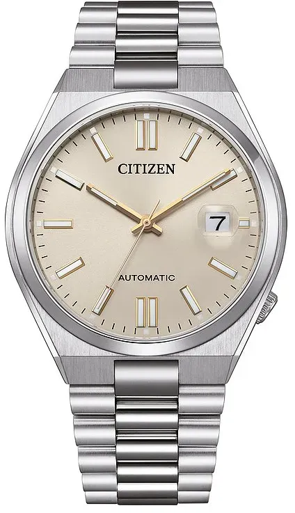 Citizen Herrenuhr Mechanik NJ0151-88W - silber