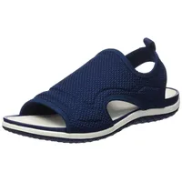 GEOX Damen D Vega Sandal, Navy, 41 EU