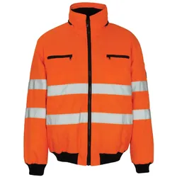 Warnschutz Pilotjacke "ST MORITZ" Safe Artic - XXL - Orange
