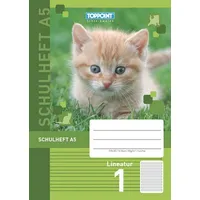 Stylex 29701 Schulheft DIN A5 mit Lineatur 1 (sortiert)